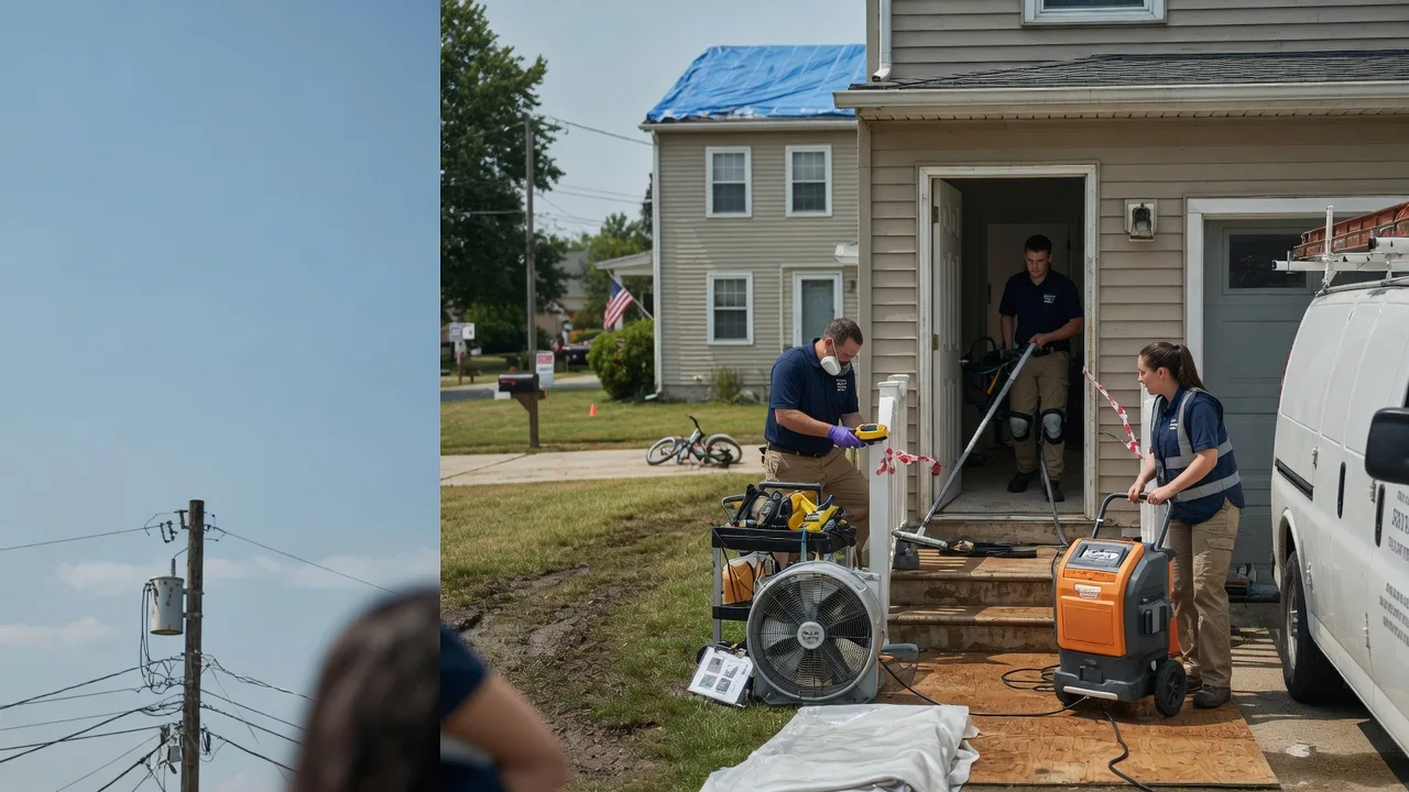 Water Damage Repair in Bladensburg, OH near me
